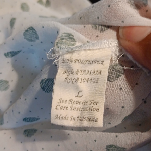 Women's Mine brand sheer racerback top - Picture 5 of 7